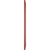 Екена Милуърк 12 в 54 з вярно Фит ПВЦ хоризонтална ламела рамкирани модерен стил фиксирани монтажни щори, огън червено