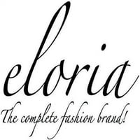 Eloria Women Causal Midi рокля Party Носете коляно Дълга една рокля Bo Plated Fit and Flare, цвят: Purle, размер: 3XL
