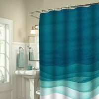 Душ завеса душ завеса с куки водоустойчиви душ завеси за баня тежка странична завеса за душ завеса за миене бързо сухо