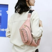 Xuan Binli Crossbody Чанта с талия Водоустойчива найлонова многофункционална малка гърди в гърдите синьо * *