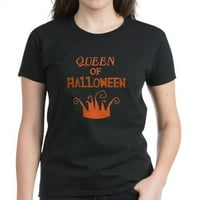 Женска кралица на Хелоуин тъмна тениска