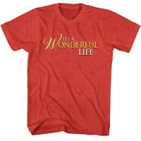 Това е прекрасно тениска на Life Logo Red Heather
