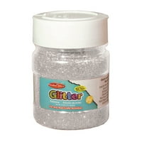 Creative Arts Silver Glitter 4oz буркан, от 6