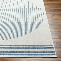 Артистични тъкачи Лонг Бийч Тъмно кафяво 5 ' 8 ' модерен закрит открит правоъгълник площ килим