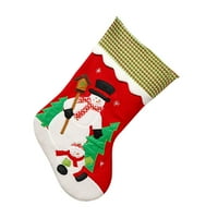Kayannuo Обратно към училищното разрешение Коледно украшение сиво коледно чорап за подарък за подарък за подарък