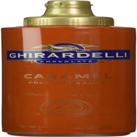 Ghirardelli Caramel ароматизиран сос за изстискване на сос, унция