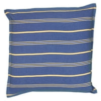 Rizzy Home Printed Striped Details Декоративна възглавница за хвърляне