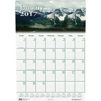 Къща на Doolittle EarthScapes Природна стена Календар - Джулиан - Месечна - Година - януари до декември - Месец Една страница Оформление - 15.50 22 - Свързан с проводник - монтаж на стената - Асортиран -