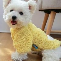 Топъл кучета пуловер, мек руно кученце дрехи кучешка риза зимни тоалети суичър за малки домашни любимци кучета котки чихуахуа плюещ кученце Йоркшир xs-xl