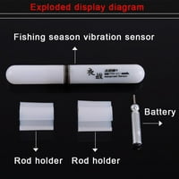 Комплект аларма за риболов на шаран водоустойчив индикатор за аларма за риболов нов T4x4