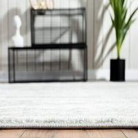 Модерен абстрактен Splash 5´3 ”7´6” килим за хол Килими Сиви и розови съвременни капещи линии, които не се навесват килим