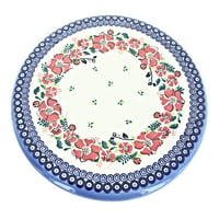 Синя розова полска керамика Лятна тривета за пикник