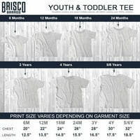 Най -новият член на тениската за бебето на Paw Print Toddler Bhick Brish Brisco Brands 3T