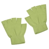 haxmnou жени мъже зимни топли плетени пръсти половин пръсти ръкавици плета