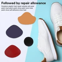 Farfi чифт стикери за обувка за обувка против износване самозалепващо меко удобно противоречие с ремонт за ремонт на краката жени на висок ток за пета на петата на петата ежедневна употреба