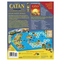 Catan Strategy Board Game: Explorers & Pirates Expansion за възрасти и нагоре, от Asmodee