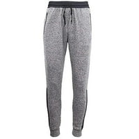 Rovga Mens Pants Pocket Sweat Zip Track Панталони Мъжки спорт W Hem Joggers Небрежни мъжки панталони ежедневни кльощави модни панталони