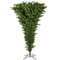 Викерман 5.5 ' Зелено С Главата Надолу Изкуствено Коледно Дърво, Неосветено