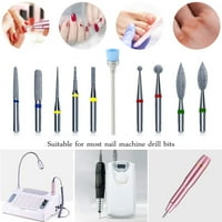 Lovehome Electric Nail File Set за гел пирони - електрически педикюр за нокти за нокти
