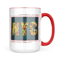 Neonblond NYC Плодова халба Подарък за любители на чай за кафе
