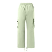Карго панталони за мъже Мъжки Гащеризони шнур Мулти джобни ежедневни панталони туристически панталони памук кепър бойни панталони ЧМОРА