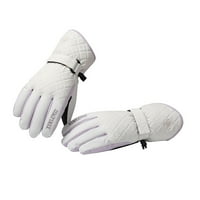 Kayannuo Коледни подаръци Обратно към училищния разрешение Женски зимни ръкавици топли сензорен екран Ръкавиди вятърни топли ръкавици за зимна употреба