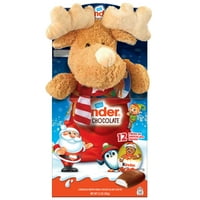 Детска Плюшена играчка за животни с индивидуално опаковани млечни шоколади, чудесни за празнични пълнители, Граф
