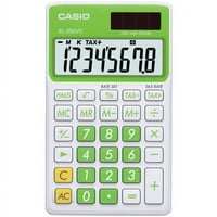 Касио сл - 300вц Слънчев портфейл калкулатор с 8-цифрен дисплей