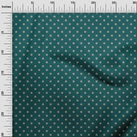 OneOone памучен попъл плат мандала геометрична печат за шиене на тъкани bty широк