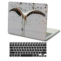 КАИШЕК пластмасов защитен калъф твърд корица съвместим-освободен Макбук Про с ХДР Дисплей тъч ИД + Черен клавиатура капак модел: А & А перо серия 0278