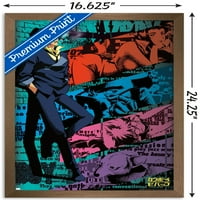 Cowboy Bebop - Плакат за стена на списъка, 14.725 22.375