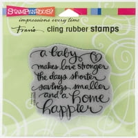 Stampendous Cling Stand -Baby прави