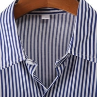 Мъжки офис ризи вратовръзка багрило градиент отпечатан отпечатан яка с къси ръкави върхове мода ежедневно лято мода за свободното време морски празнични дрехи изтичане на блуза