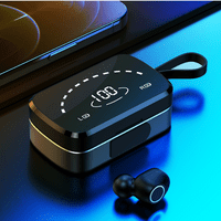 K Безжични слушалки Bluetooth Sport слушалки Premium Fidelity Sound Quality Case Case Digital LED интелигентност Слушалки Вградени слушалки за микрофон за Infini Smart Plus