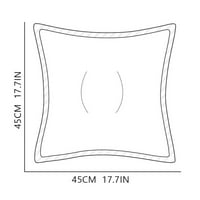 Декоративна калъфка Декоративна геометрична линия възглавница Домашен диван възглавница Декоративни зимни възглавници с цип сатен възглавница