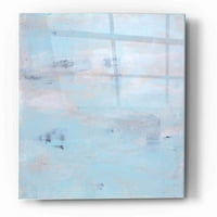 Епично изкуство 'през мъглата' Акрилно стъклено стена изкуство, 16 x24