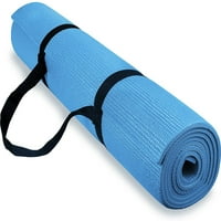 Спога против приплъзване йога постелка с носеща каишка