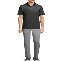 Бен Хоган мъжки и големи мъжки изпълнение къс ръкав избледняване печат голф поло риза, до размер 5ХЛ