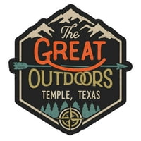 Temple Texas The Great Design Design Magnet