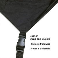 Защитно покривало за моторни шейни съвместимо с Ямаха ВМА д-външно и вътрешно - вода, сняг, слънце-вградени обезопасителни ремъци - подвижна чанта за съхранение