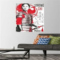 Disney Mulan - силен плакат за стена, 14.725 22.375