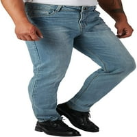 Heyfanee Mens Slim Fit Jeans Skinny Stretch Denim Pants for Men Straight Fit