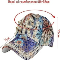 Жени кристали кристали бейзболна шапка bling bling регулируема слънчева шапка хип -хоп шапки модни шапки