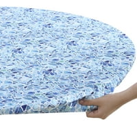 BRIELLE HOME PRINTED ELASTIC FITED MATHER COVER