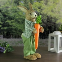 19 Пролет сизал стои зайче зайче фигура с морков