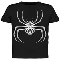 Шарени бял паяк Дизайн тениска Мъже-изображение от Шатерсток, Мъжки 3х-голям