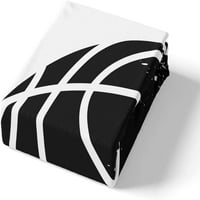 Баскетболен спален комплект Queen, Sports Games Comforter Cover за момчета момичета, деца спортни животи
