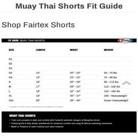 Fairte White Leo Lion Muay Thai Kickboxing Shorts - BS0658