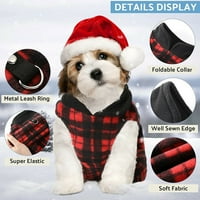 Калгаден плат за кучешки пуловер с каишка пръстен зимен руно жилетка куче пуловер яке топло домашно куче дрехи за кученце малки кучета котка чихуахуа момче