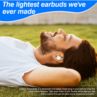 Urban Street Buds за TCL SE - Наистина безжични Bluetooth слушалки с изолация на шума, усилен бас и двоен динамичен микрофон - бял